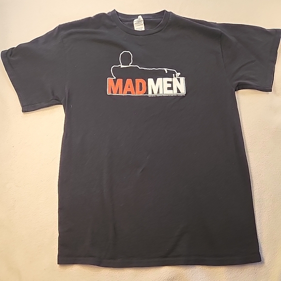 Mad Men Black T-Shirt - Picture 1 of 8